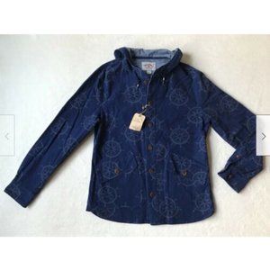 Brooks Brothers Navy Blue Yacht Ships Wheel Jacket